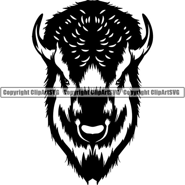 Bull Animal ClipArt SVG