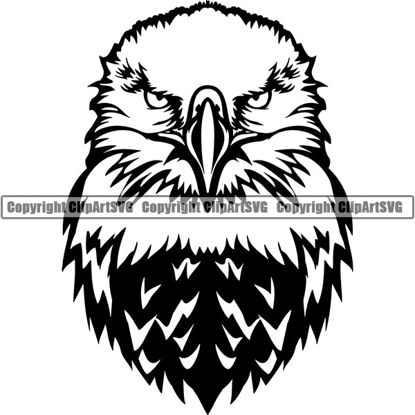 Eagle Animal ClipArt SVG