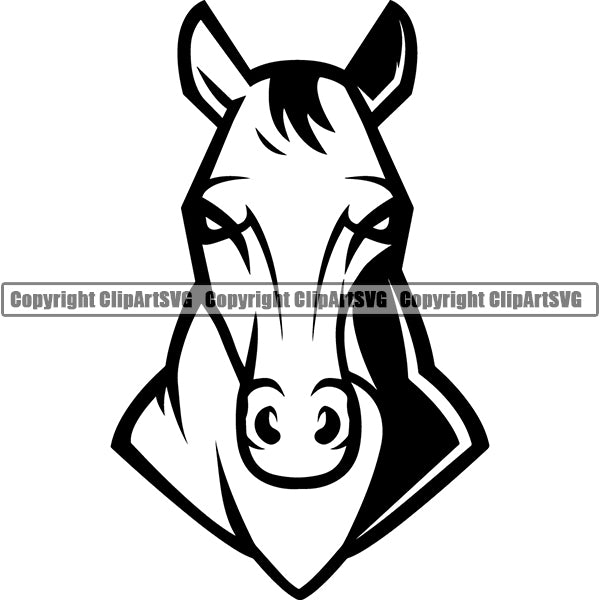 Horse Animal ClipArt SVG