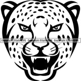 Cheetah 4edr6 ClipArt SVG File