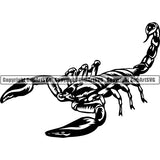 Scorpion Animal ClipArt SVG