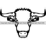 Bull 5tgss ClipArt SVG File