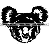 Koala Animal ClipArt SVG