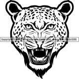 Cheetah 5rft6b ClipArt SVG File