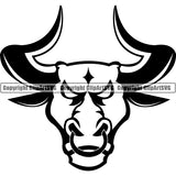 Bull Animal ClipArt SVG