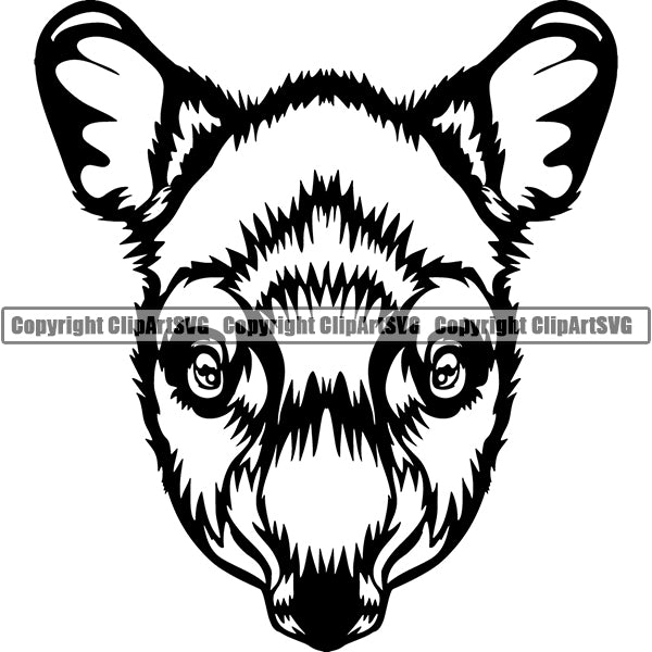 Tapir Animal ClipArt SVG