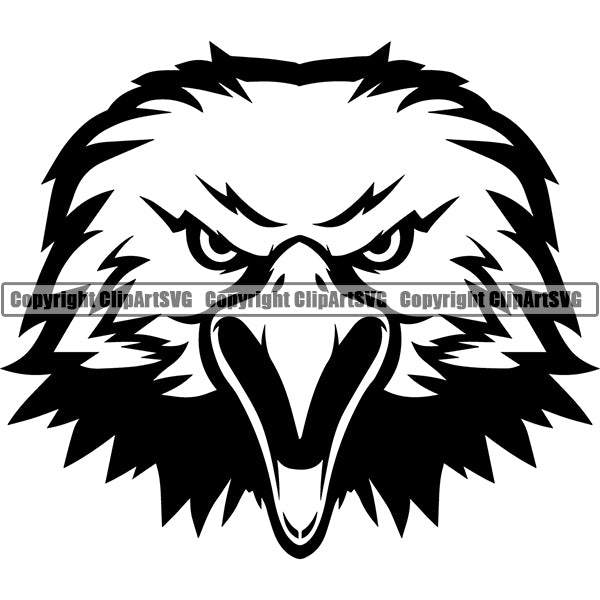 Eagle Animal ClipArt SVG