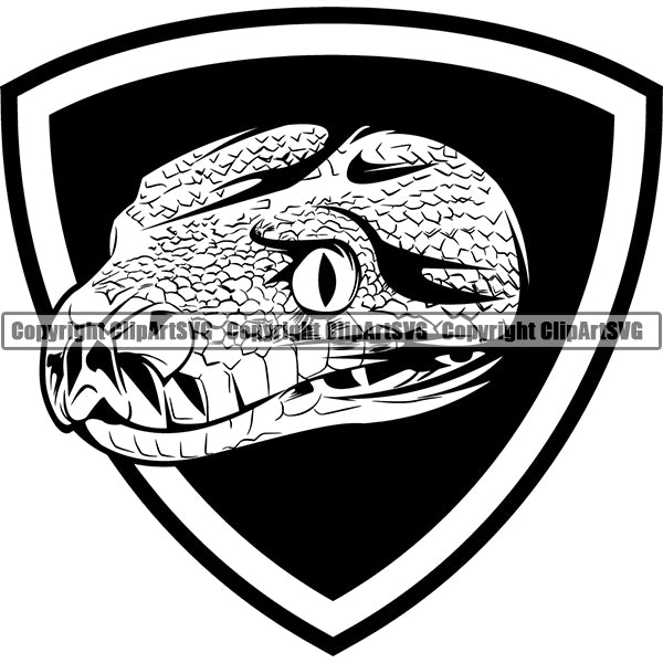 Python Animal ClipArt SVG