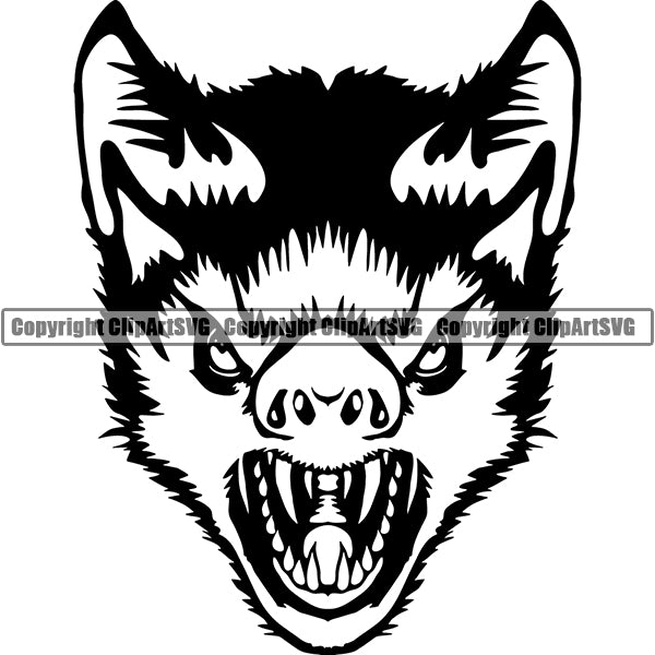 Bat Animal ClipArt SVG