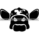 Cow 5gtg ClipArt SVG File