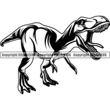 Dinosaur T-Rex 4rftg6 ClipArt SVG File