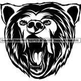 Bear Animal ClipArt SVG