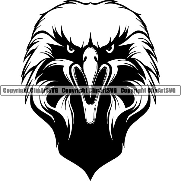 Eagle Animal ClipArt SVG