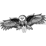 Owl Animal ClipArt SVG