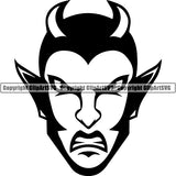 Devil 4f6gb ClipArt SVG File