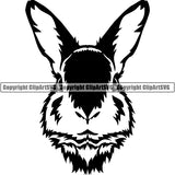 Rabbit Animal ClipArt SVG