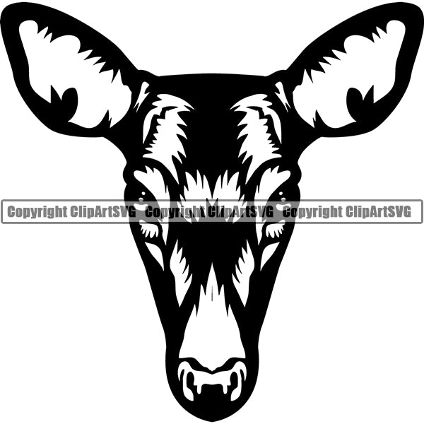 Deer 4eeds ClipArt SVG File