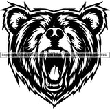 Bear Animal ClipArt SVG