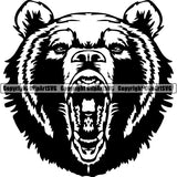 Bear Animal ClipArt SVG