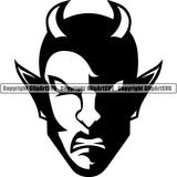 Devil 4f6gc ClipArt SVG File