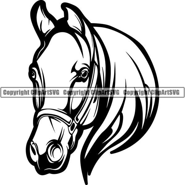 Horse Animal ClipArt SVG
