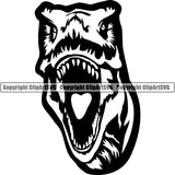 Dinosaur T-Rex Animal ClipArt SVG