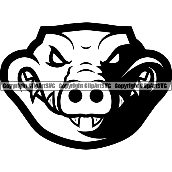 Aligator Animal ClipArt SVG