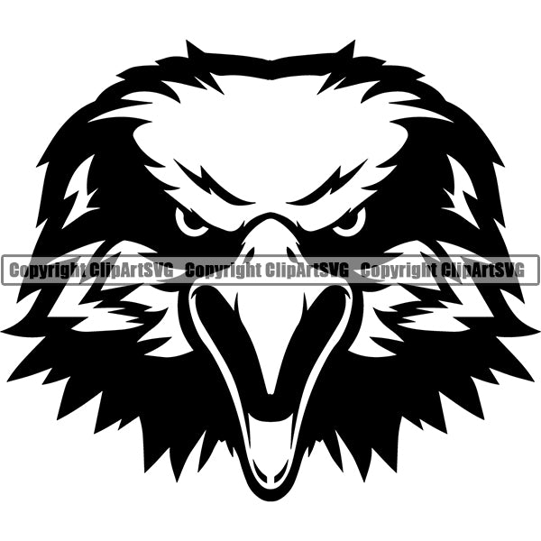 Eagle Animal ClipArt SVG