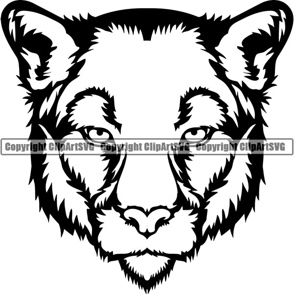 Lion Animal ClipArt SVG