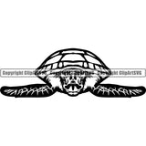 Turtle Animal ClipArt SVG