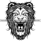 Lion Animal ClipArt SVG