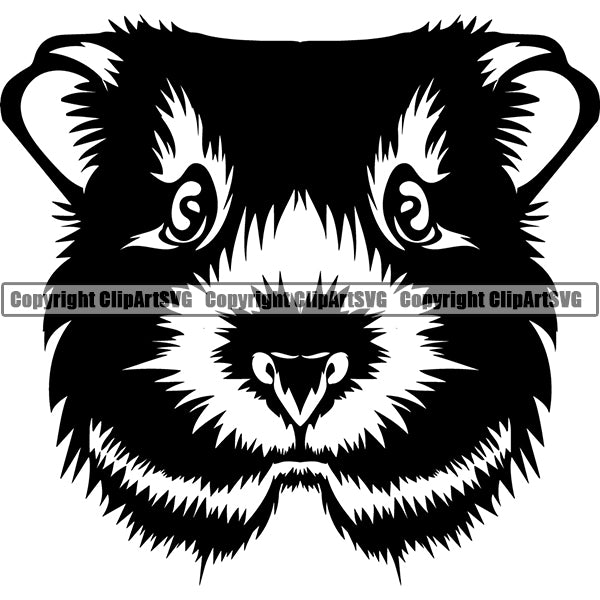 Guinea Pig Animal ClipArt SVG