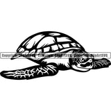 Turtle Animal ClipArt SVG