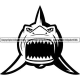 Shark Animal ClipArt SVG