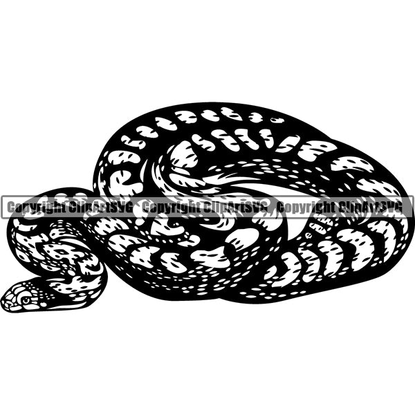 Snake Gopher Animal ClipArt SVG