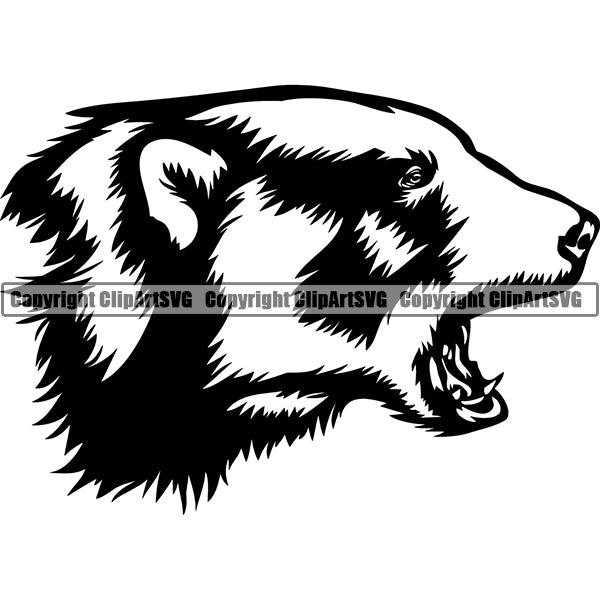 Polar Bear Animal ClipArt SVG