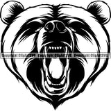 Bear Animal ClipArt SVG