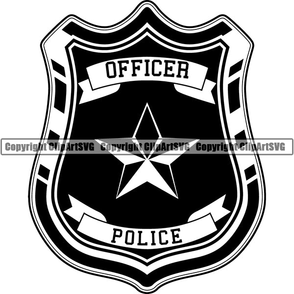 Occupation Police Officer Cop Badge 6yh7a.jpg