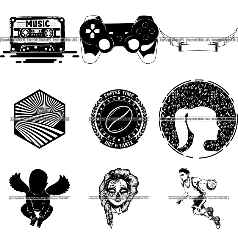 BROWSER NOTIFICATION EXCLUSIVE FREE BUNDLE ClipArt SVG