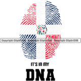 Country Map National Flag Emblem Badge Dominican Republic Its In My DNA Text Design Element Quote Latin Latino Latina Spanish Caribbean Icon Global Official Sign Design Logo Clipart SVG