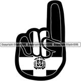 Country Map Nation National Dominican Republic Flag Hand Design Element Badge Symbol Latina Spanish Caribbean Island Global Official Sign Design Logo Clipart SVG