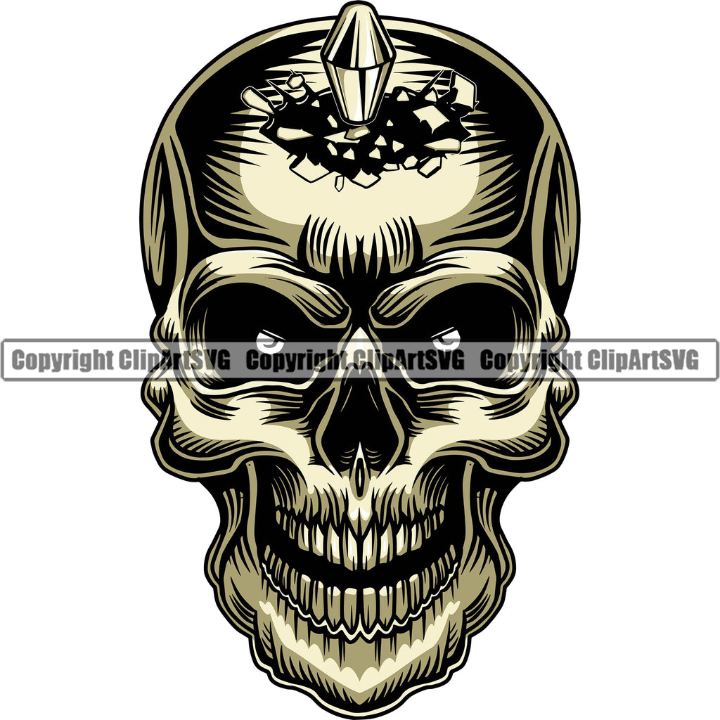 Old school skull and gold tooth... - Black Pearl Tattoo Co. | Facebook