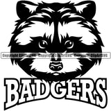 Raccoon Mascot Raccoon Head Cut Files Cut Files Clipart Svg