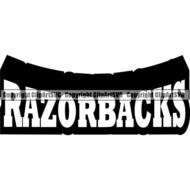 Animal Angry Pig Boar Razorback hogs design mascot Wild Peeking Boar Clipart SVG