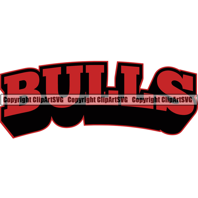 Animal Steer Cattle Cowboy Logo Red Color Bull Text Logo Bull Vector Design Element Mascot Clipart SVG