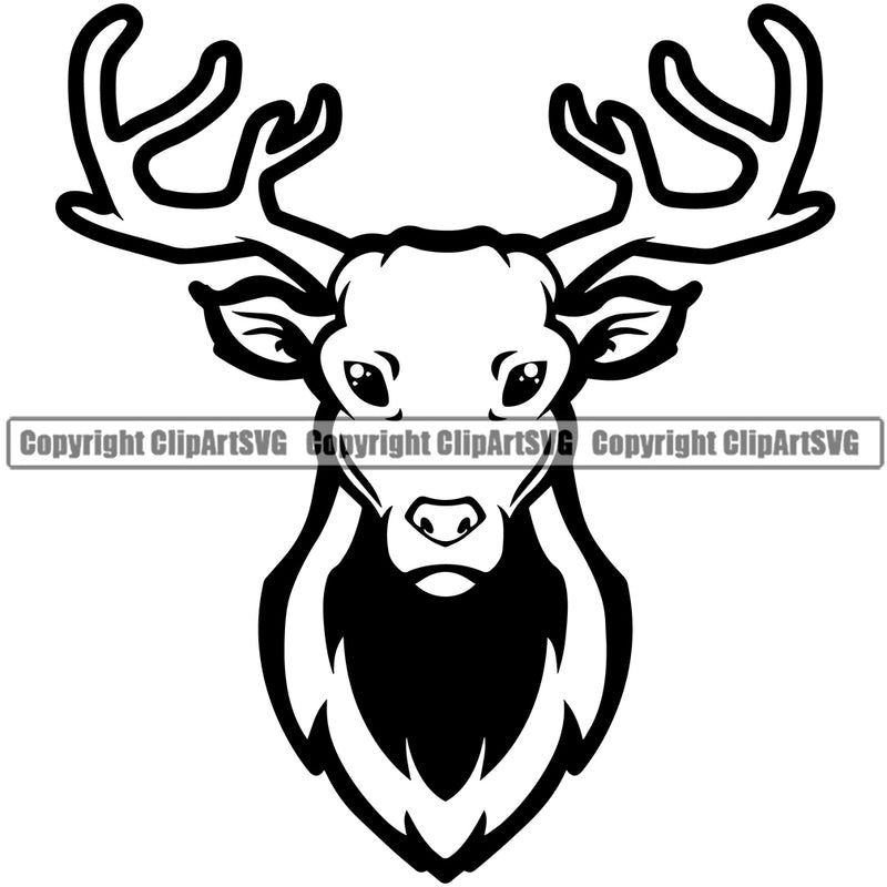 Bucks  Vector Color Sports Team Mascot Professional logo Clipart SVG