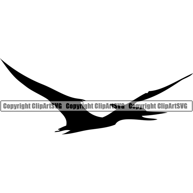 Dinosaur Animal Isolated Wildlife Reptile Monster Cartoon Danger Green Drawing Pterodactyl Pteranodon Pterodactylus Vector Sports Team Mascot Dragon ClipArt SVG