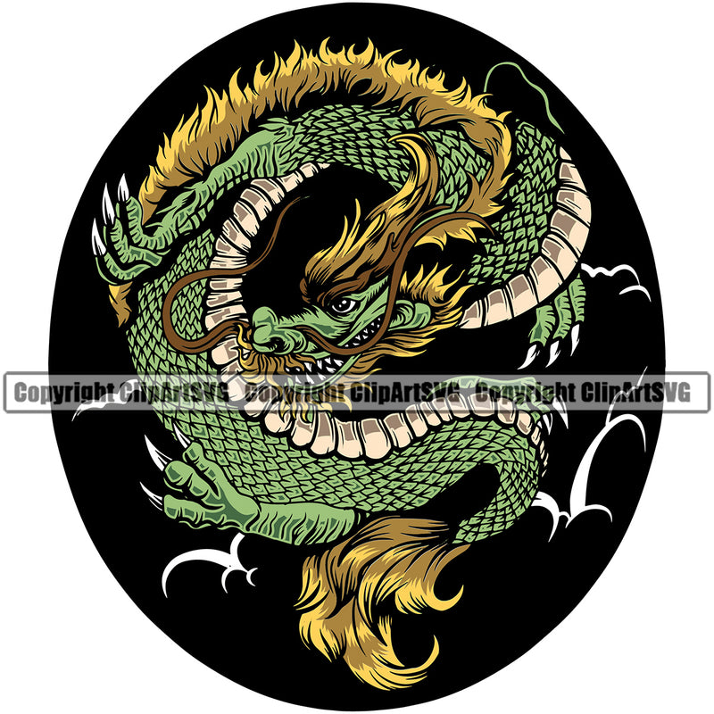 Dragon Dragons Mascot Animal Monster Mythological Creature Art Sports Team Game Fantasy eSport Emblem Logo Symbol Clipart SVG