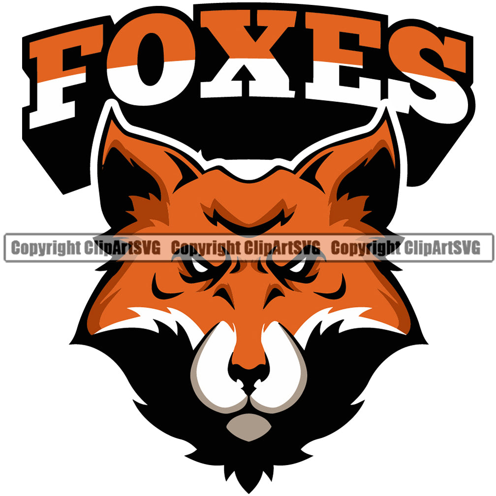 Clipart Fox Head