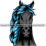 Horse Horses Stallion Equestrian Racing Racehorse Animal Thoroughbred Jockey Horseback Animal Badge Logo Symbol Tattoo Color Symbol Clipart SVG